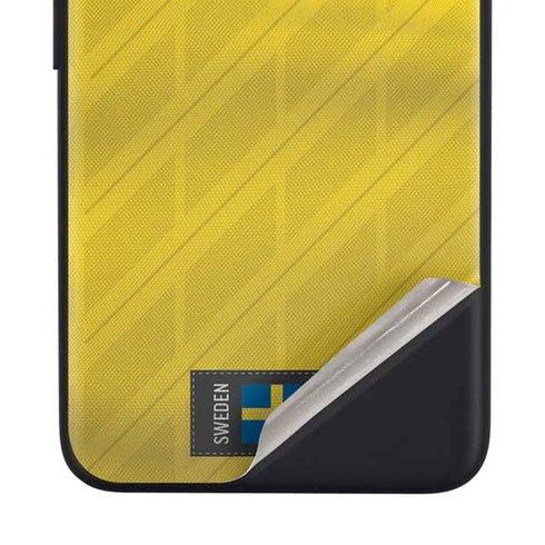 Sweden Soccer Flag Google Pixel 4a Skin
